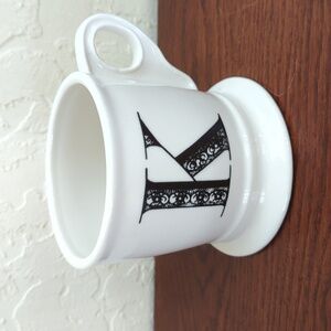 LIKE NEW Anthropologie Monogram Mug Letter K